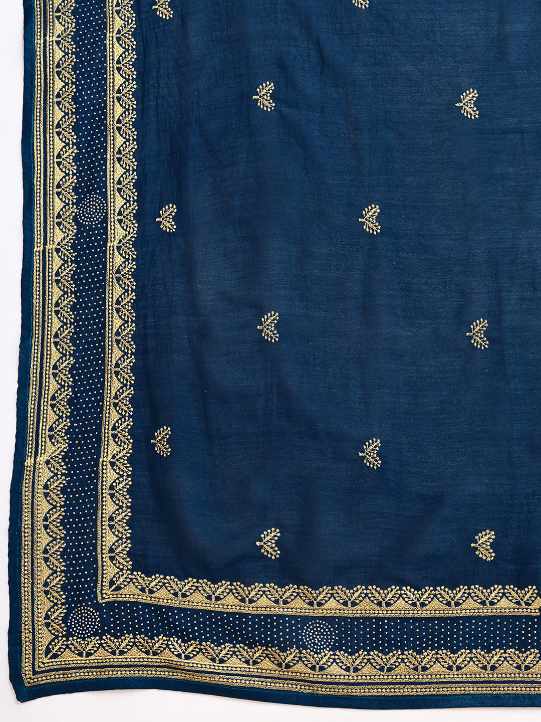 BLUE VICHITRA SOFT SILK SAREE