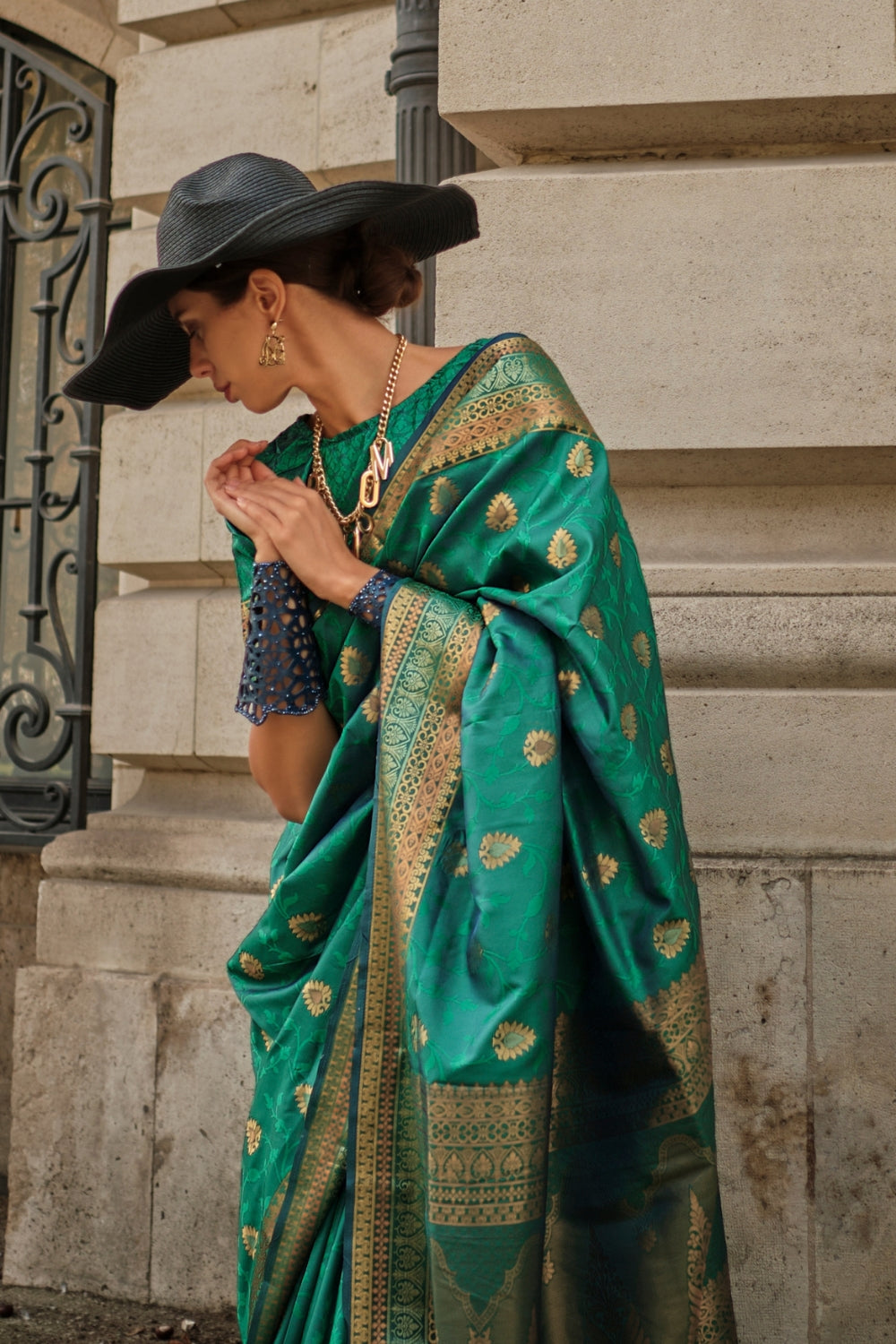 Green Soft Silk Saree