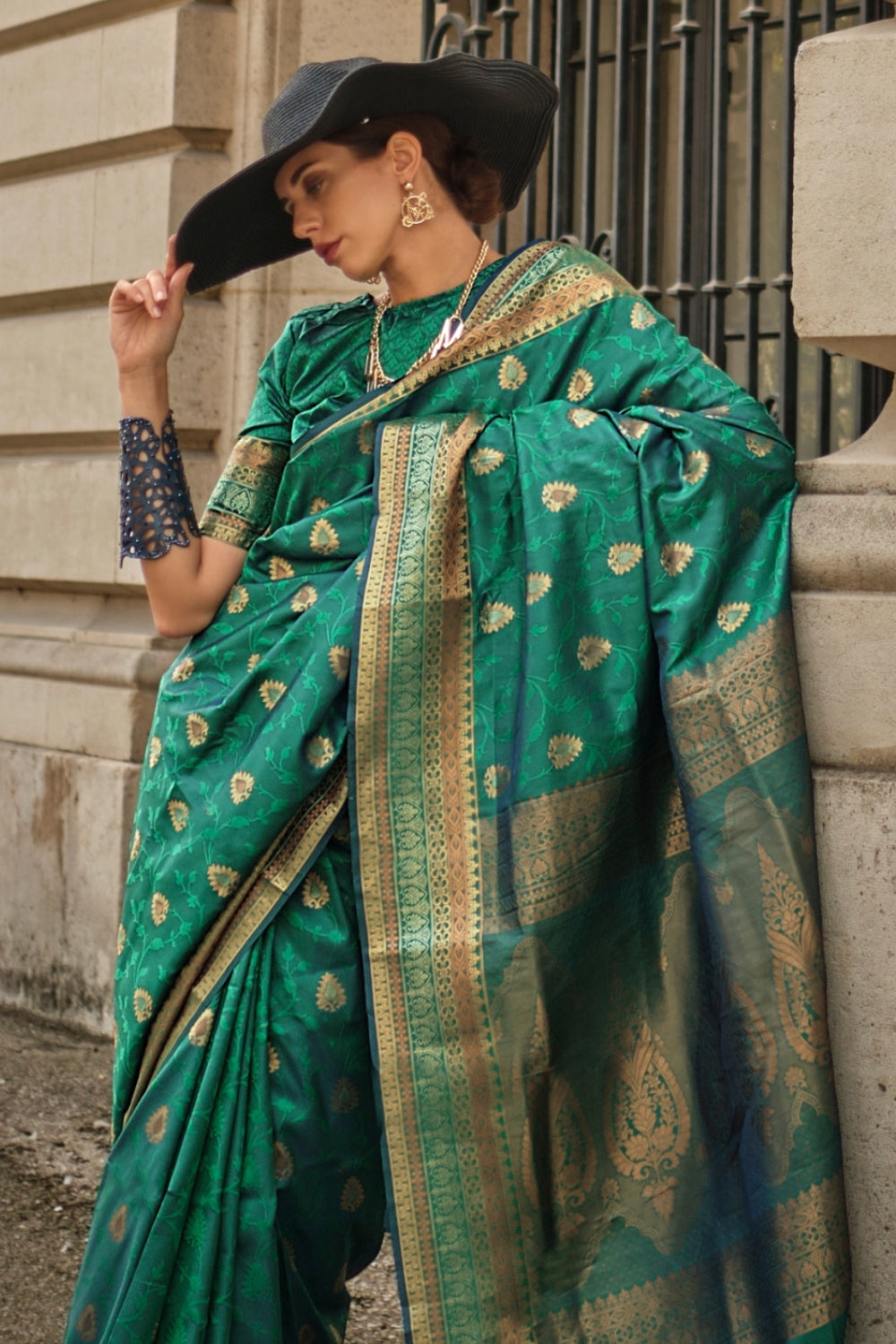 Green Soft Silk Saree