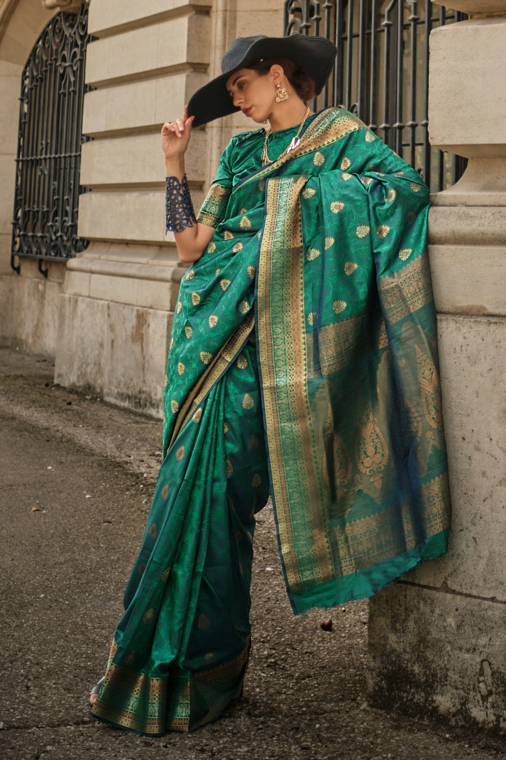 Green Soft Silk Saree