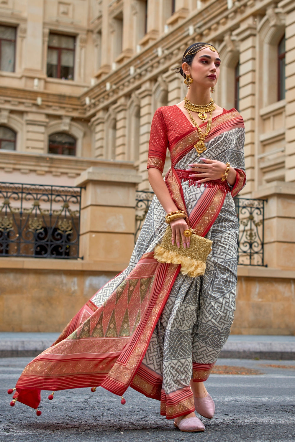 Multi PURE PATOLA Saree