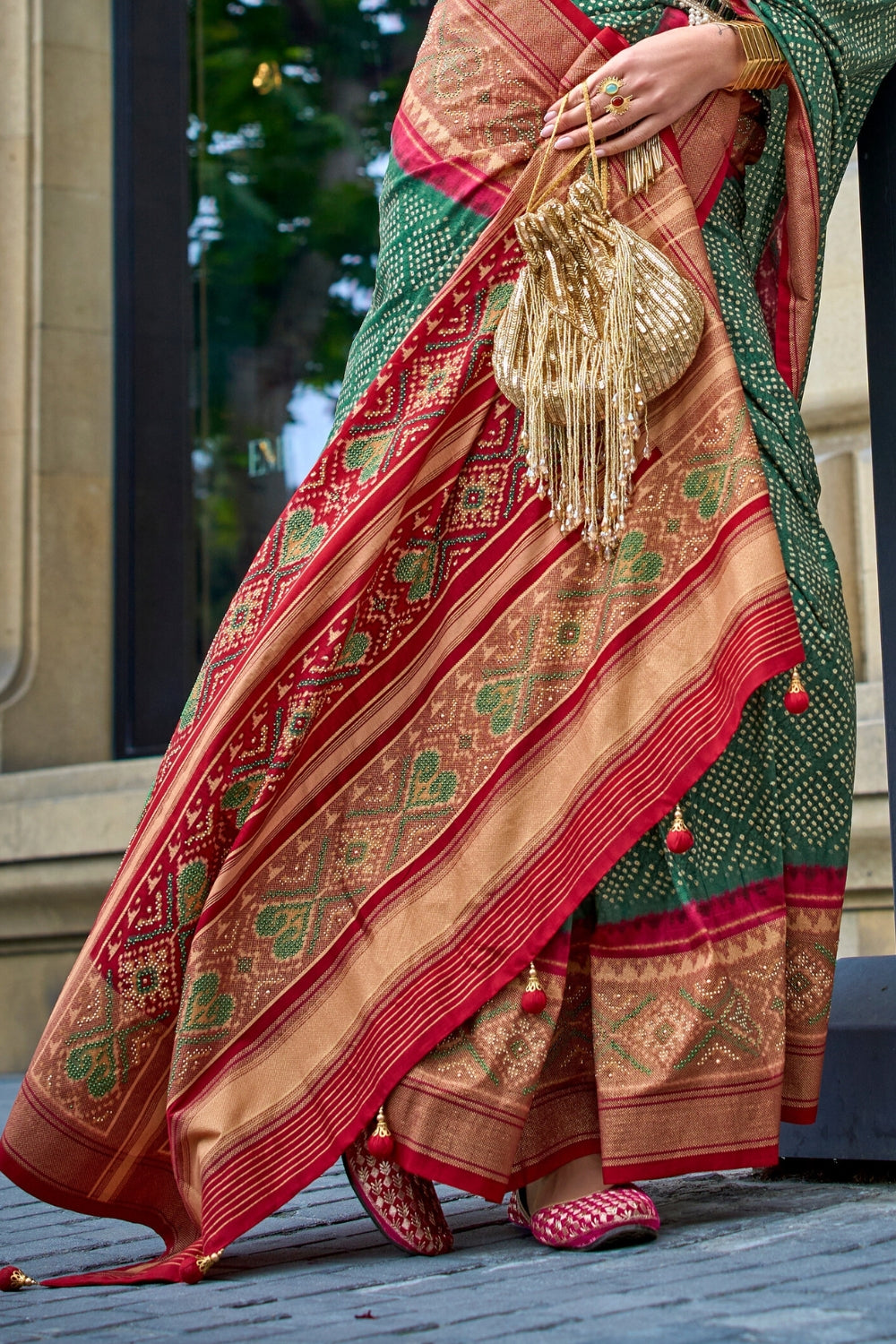 Multi PURE PATOLA Saree