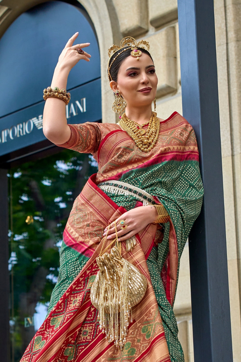 Multi PURE PATOLA Saree