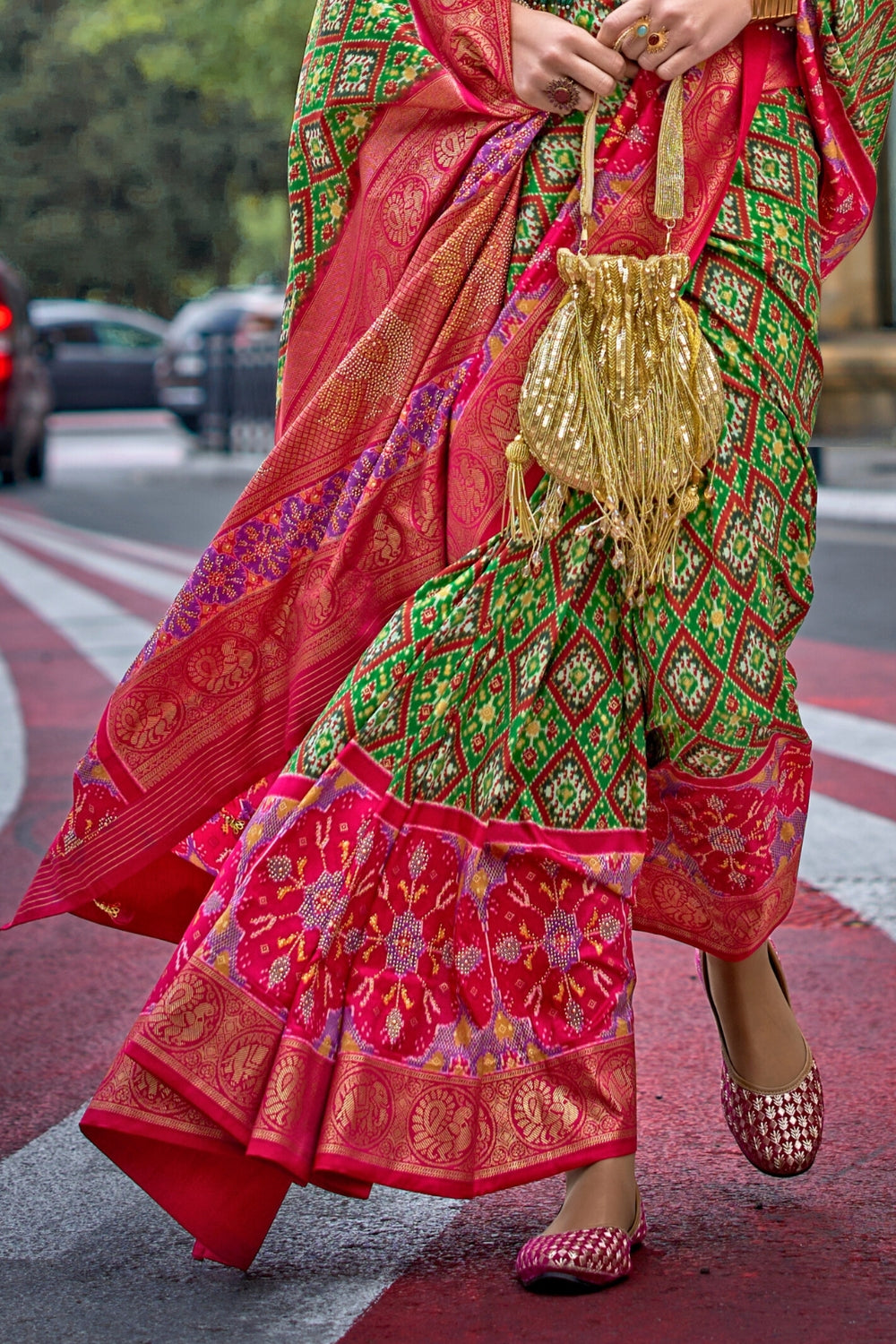 Multi PURE PATOLA Saree