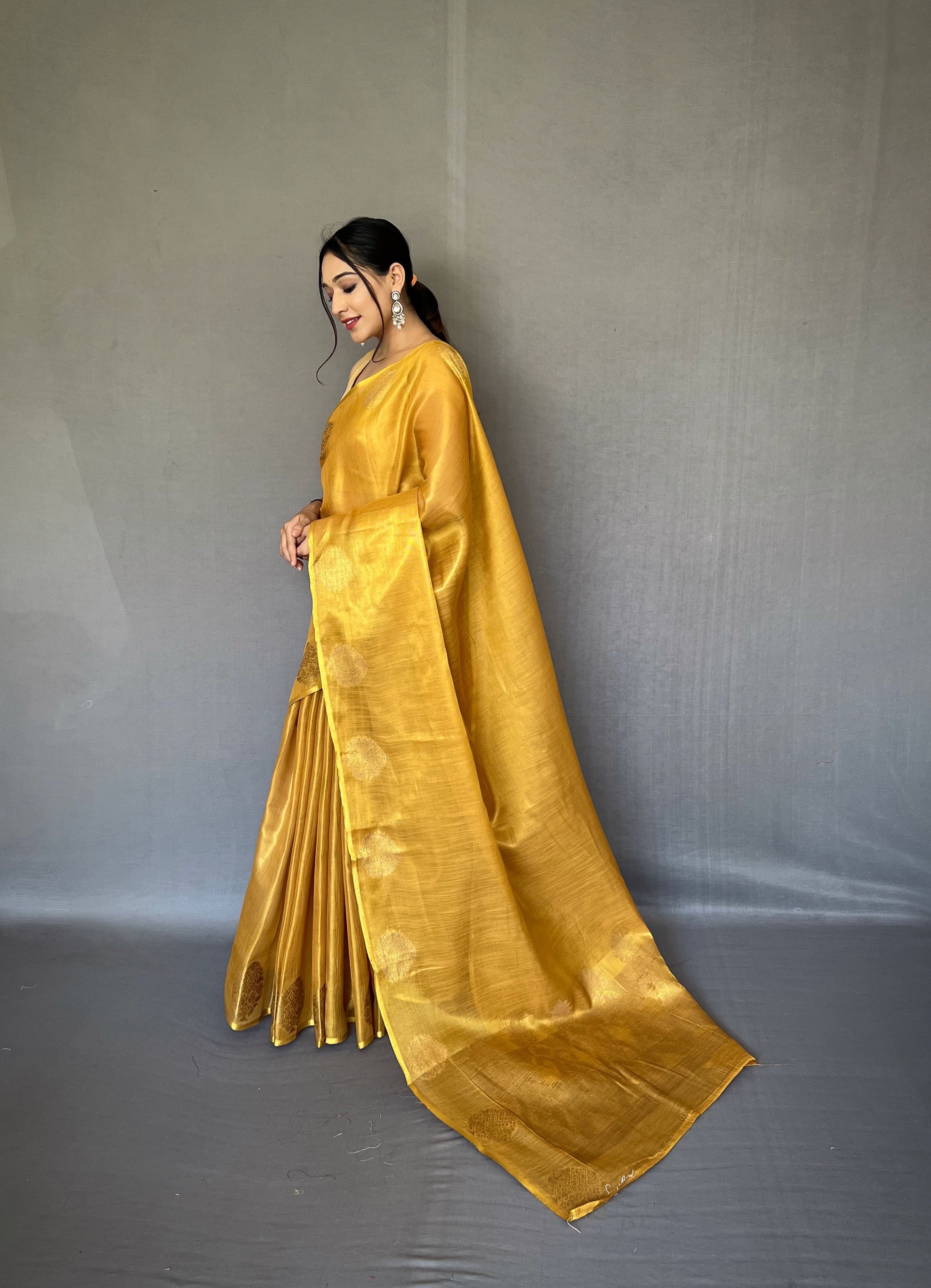 GOLD Silk SAREE