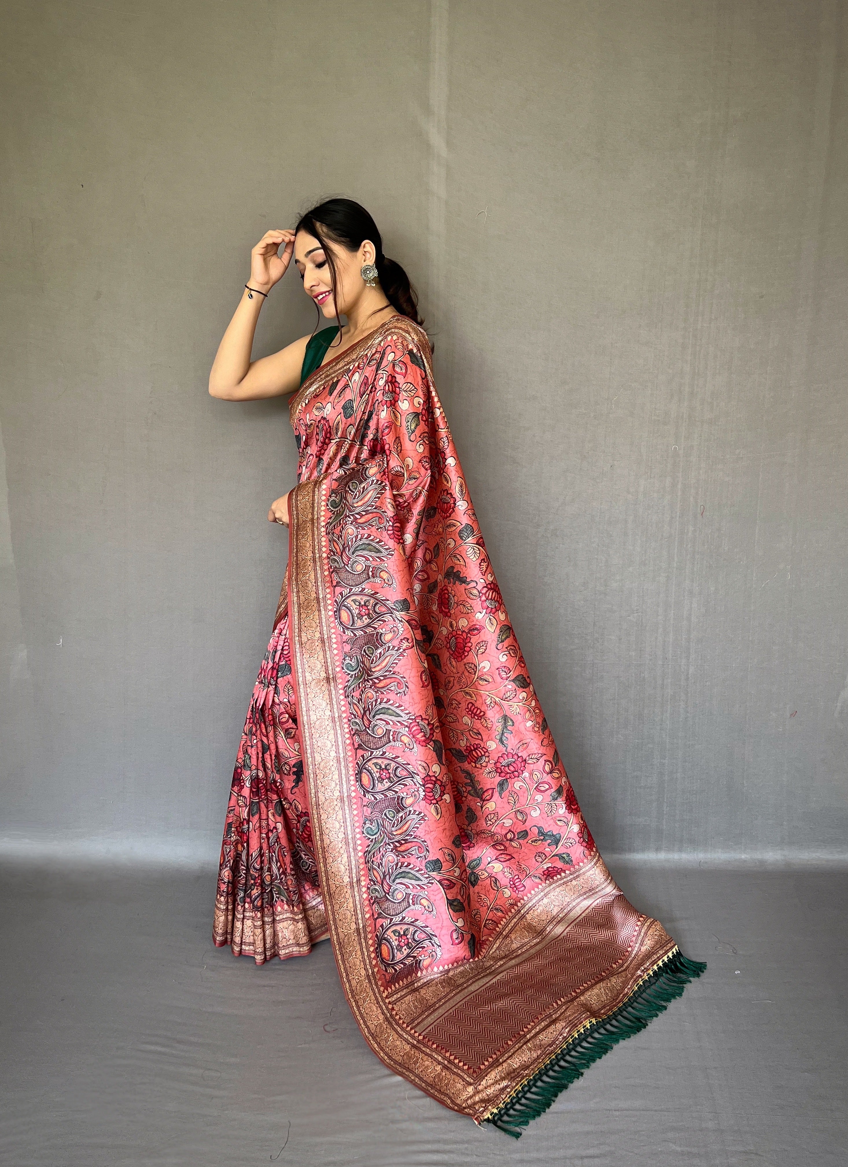 PINK Silk SAREE