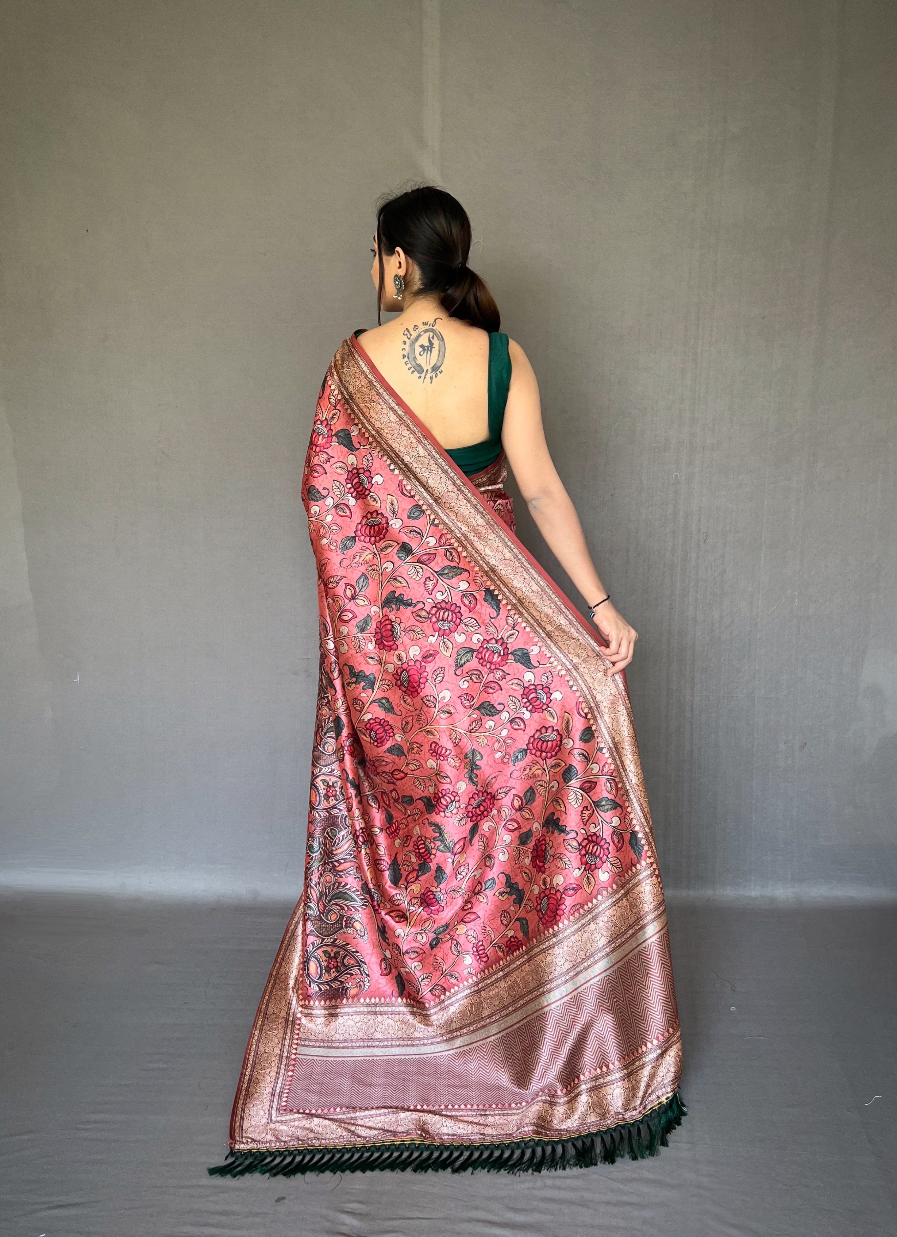 PINK Silk SAREE