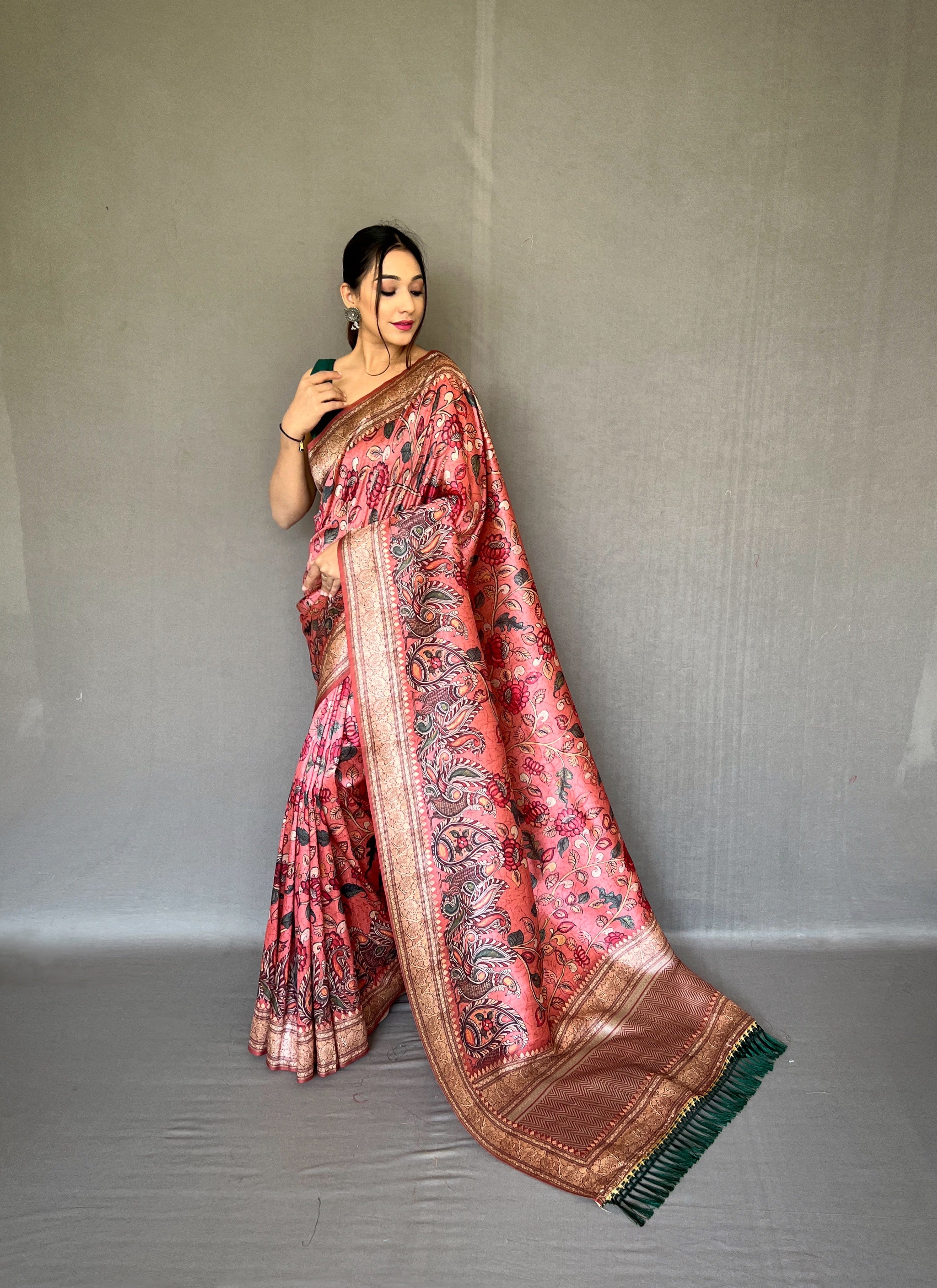 PINK Silk SAREE