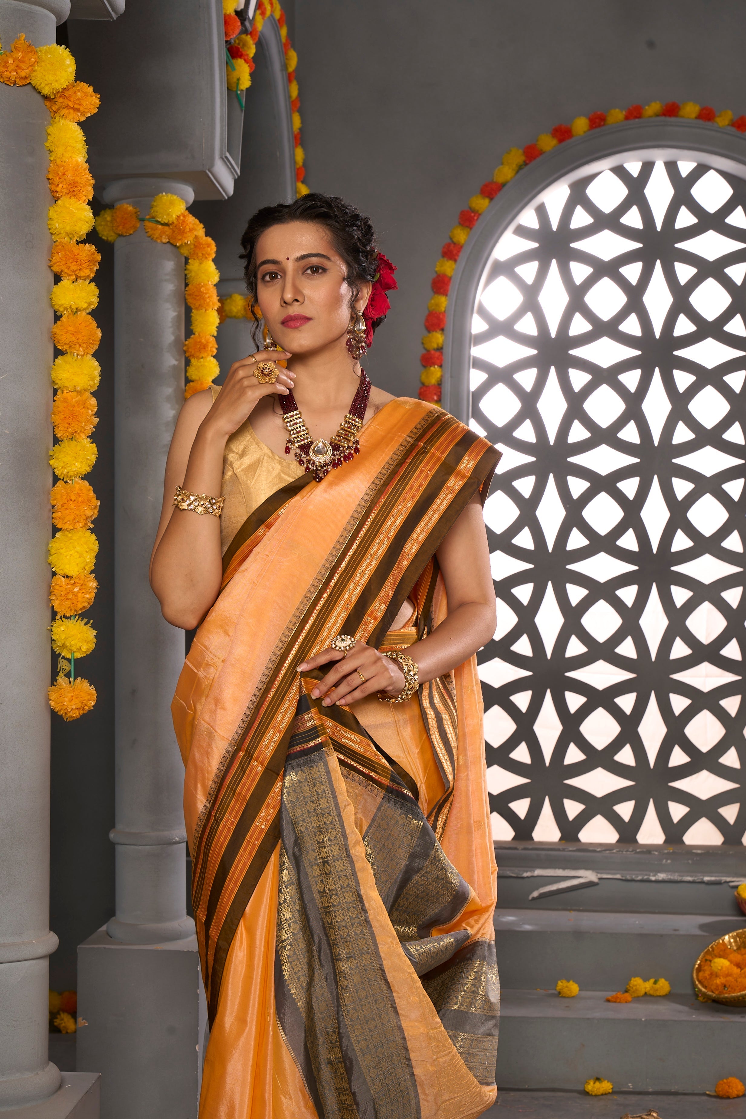 Buy Green Paithani Silk Saree Nitaraa