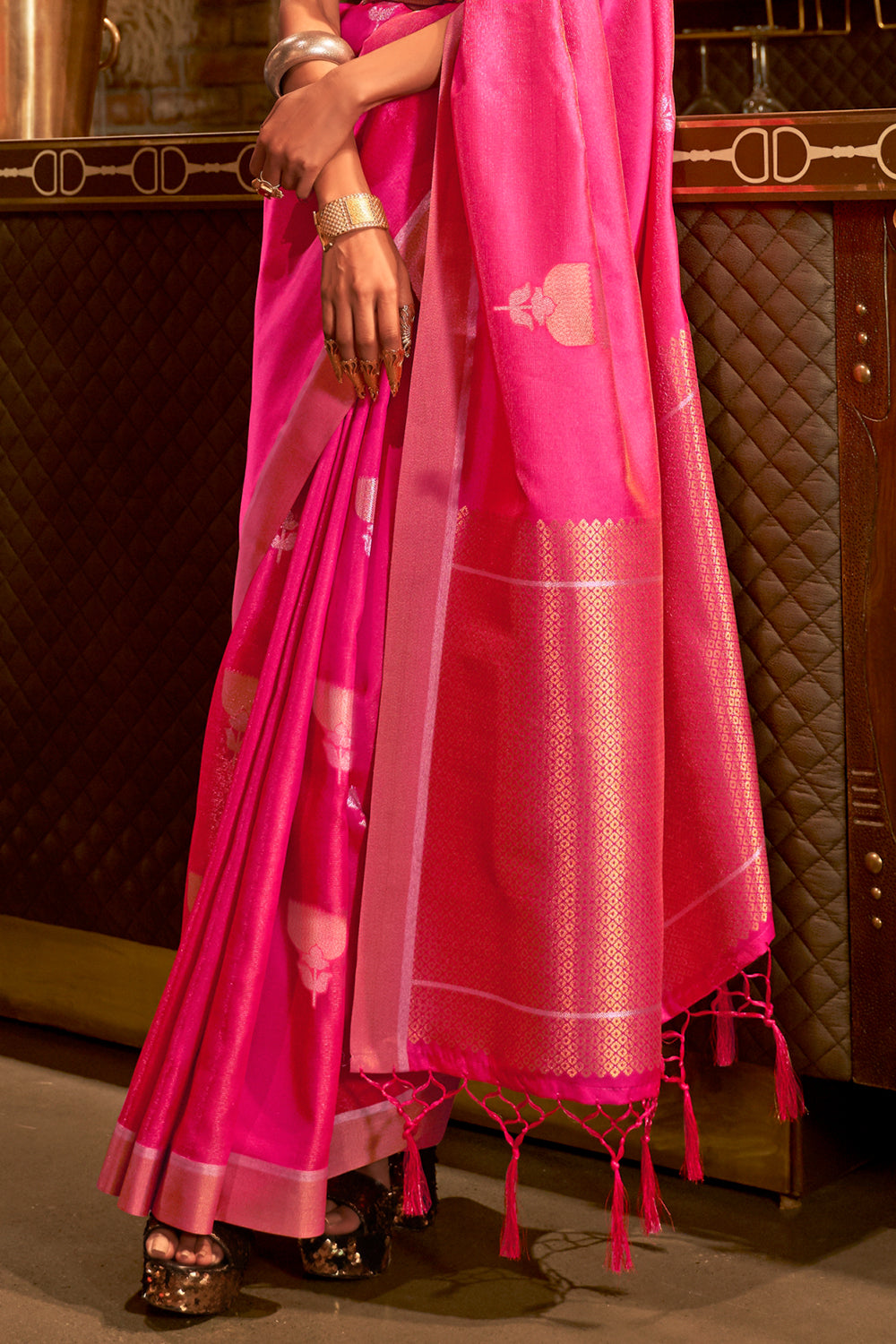 Buy Magenta Pink Paithani Saree Nitaraa