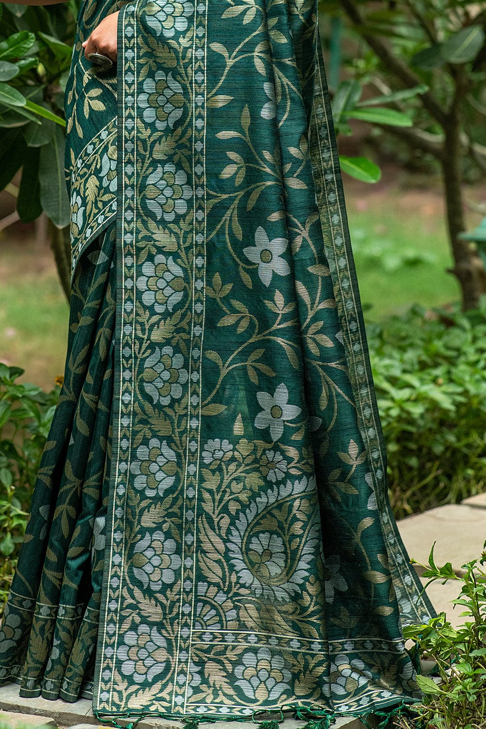 Buy Sky Blue Chikankari Saree Nitaraa